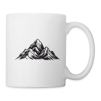 Mountains Alps Symbol - Mug - white - Right