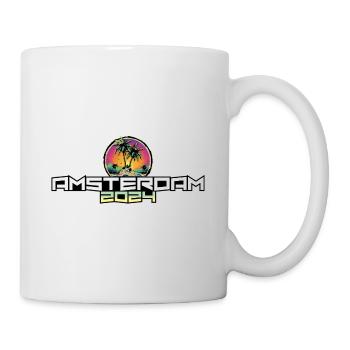 Amsterdam 2024 Holiday Palm Trees - Mug - white - Right