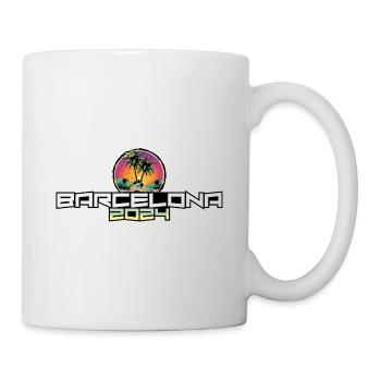 Barcelona 2024 Holiday Palm Trees - Mug - white - Right