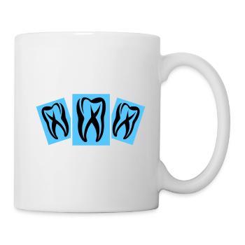 Dentiste Dentiste Dentaire Icône - Mug blanc - blanc - Droite