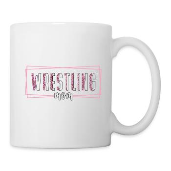Maman de lutte - Mug blanc - blanc - Droite
