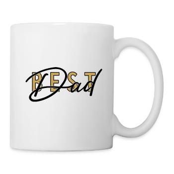 Meilleur papa - Mug blanc - blanc - Droite