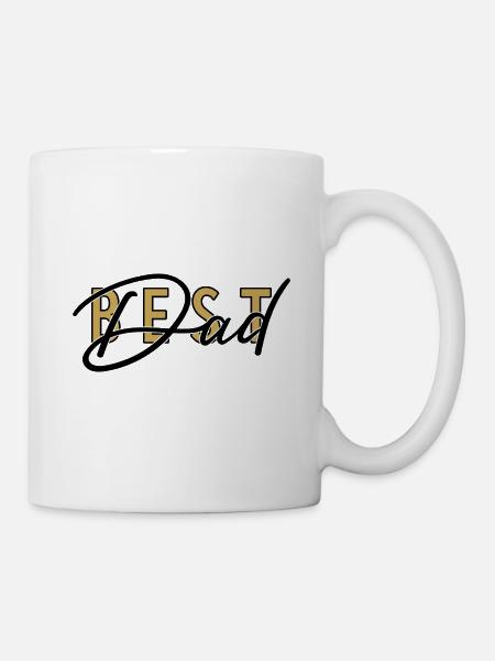Best Dad - Tasse - Weiß