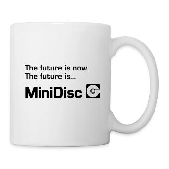 Minidisc The Future Is Now! - Mug - white - Right