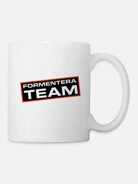 Formentera Team - Tasse - Weiß