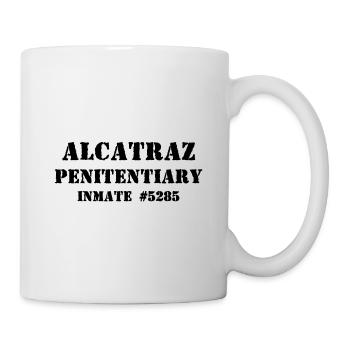 Alcatraz - Penitentiary - Inmate 5285 Jail Prison - Mug - white - Right
