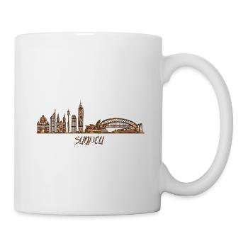 Sydney, Australien - Tasse - Weiß - Rechts