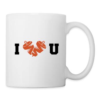 I love Döner Kebab - Doner skewer - Mug - white - Right