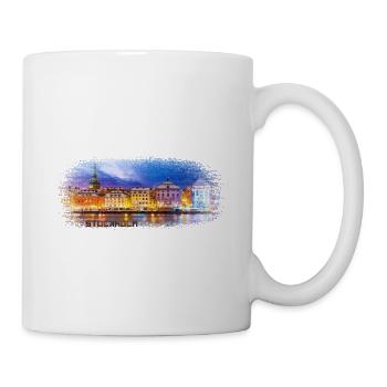 Stockholm Schweden - Tasse - Weiß - Rechts