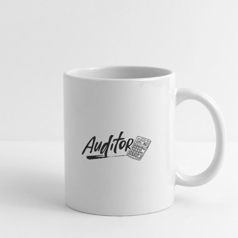 Auditeur comptable Comptable Mug blanc