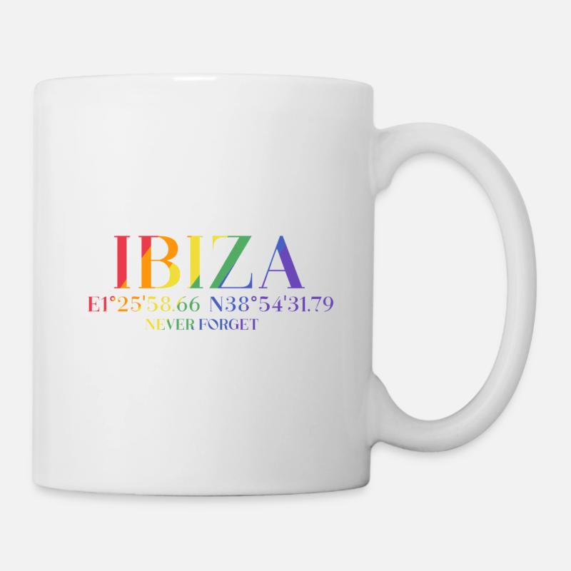 Ibiza - Tasse - Weiß