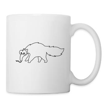 Anteater Comic Animal - Mug - white - Right