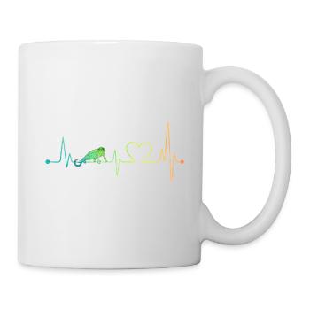 Chameleon Heartbeat - Mug - white - Right