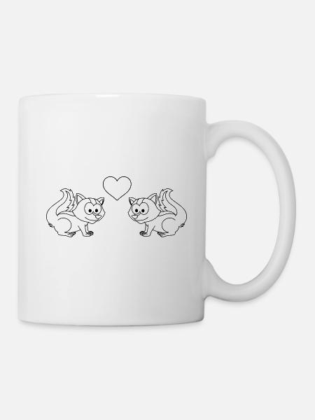 Stinker Comic Paar liebe - Tasse - Weiß