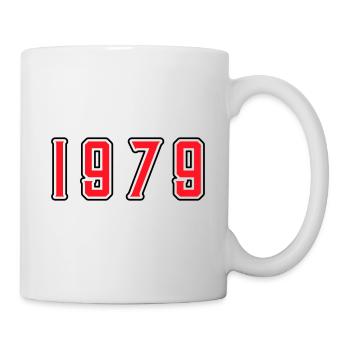 1979 anniversaire - Mug blanc - blanc - Droite