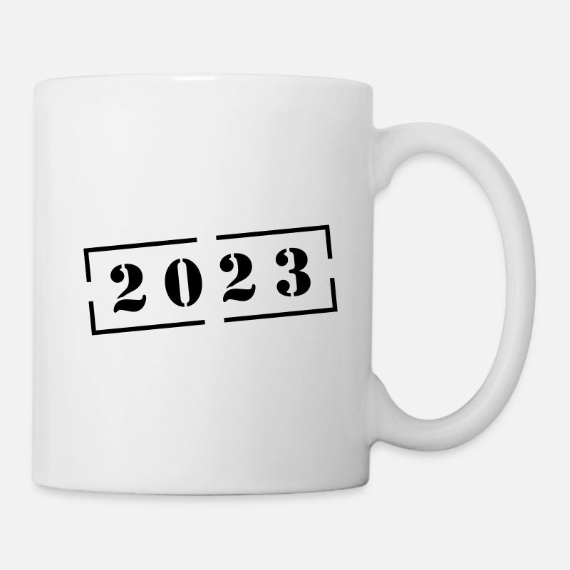 Année 2023 - Mug blanc - blanc