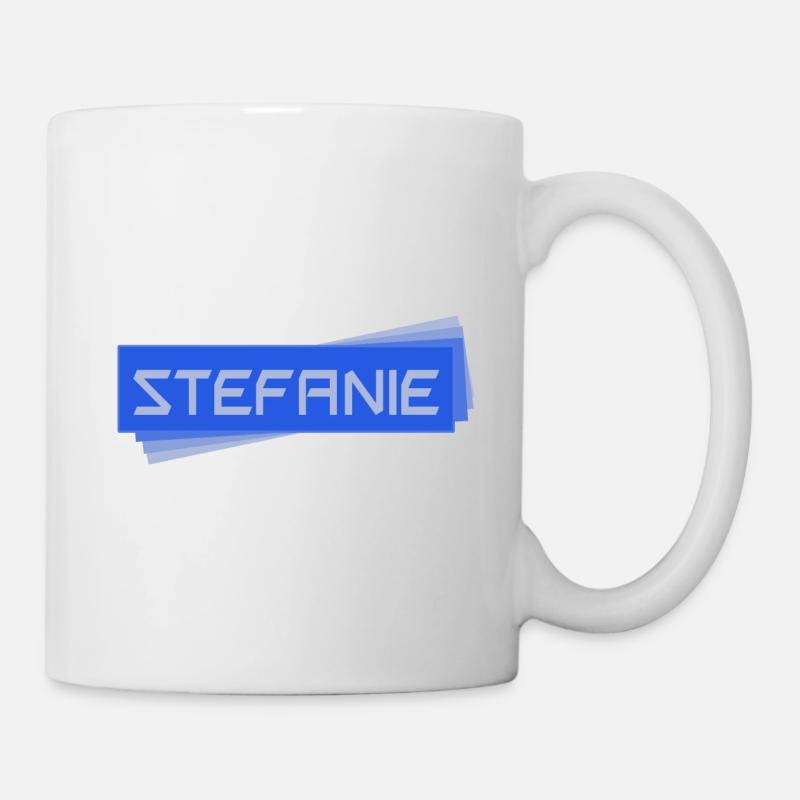 Stefanie - Tasse - Weiß