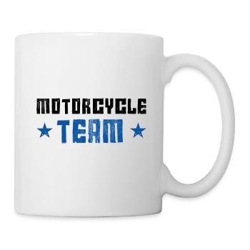 Motorcycle Team - Tasse - Weiß - Rechts