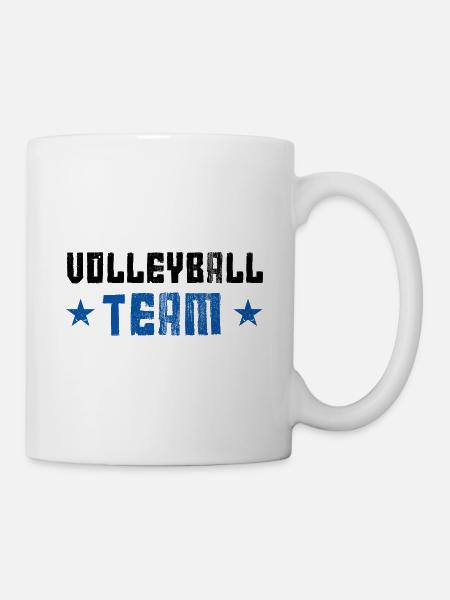 Volleyball Team - Tasse - Weiß