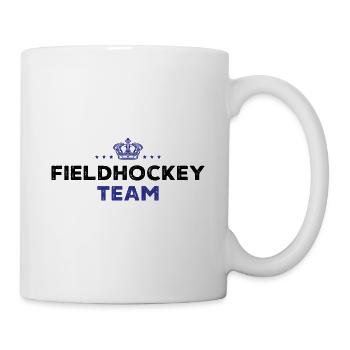 Fieldhockey Team - Tasse - Weiß - Rechts