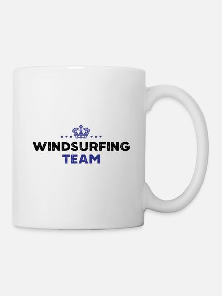 Windsurfing Team - Tasse - Weiß