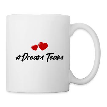 Dream Team Heart Love - Mug blanc - blanc - Droite