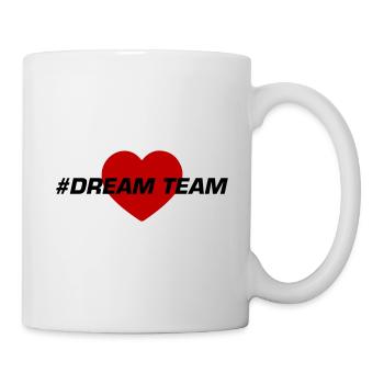 Dream Team Heart Love - Mug blanc - blanc - Droite