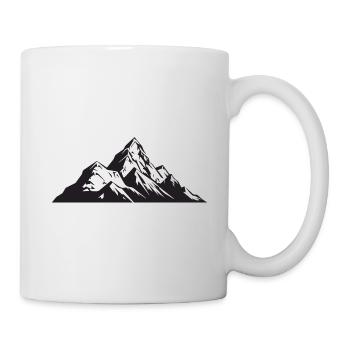 Mountains Alps Symbol - Mug - white - Right