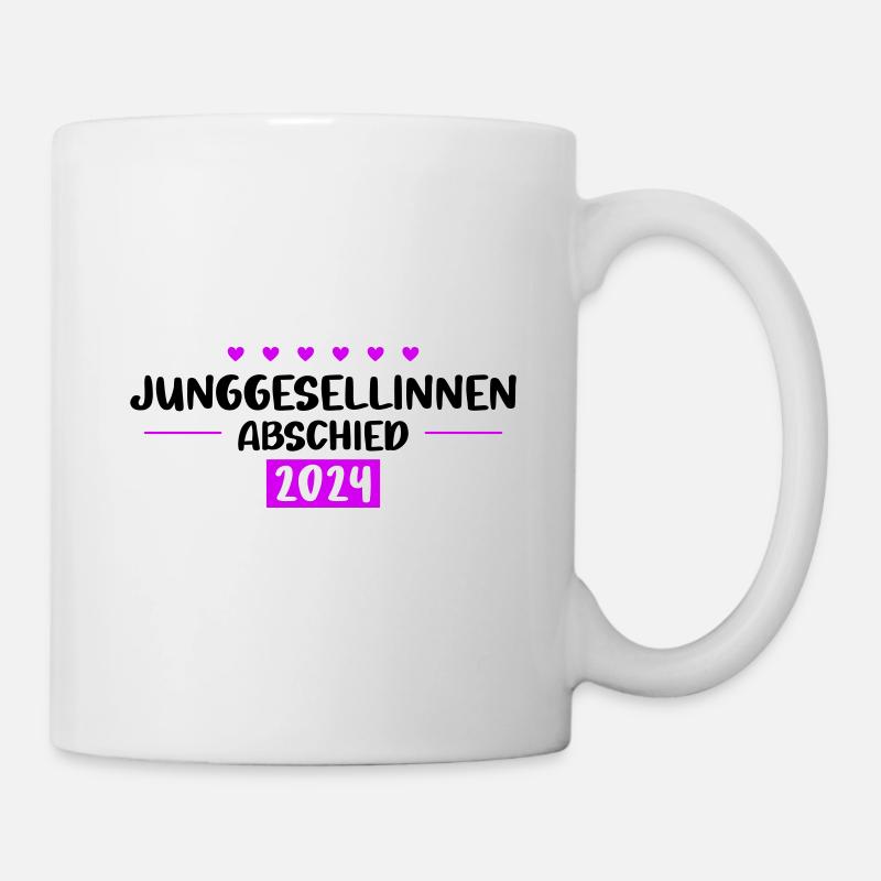 Jga 2024 Junggesellinnenabschied - Tasse - Weiß