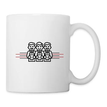 Bräutigam Junggesellenabschied Team - Tasse - Weiß - Rechts