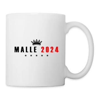 Malle 2024 Krone - Tasse - Weiß - Rechts
