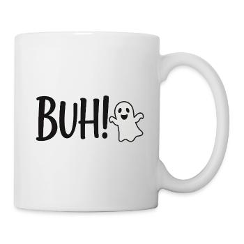 Design ludique Boo Halloween - Mug blanc - blanc - Droite