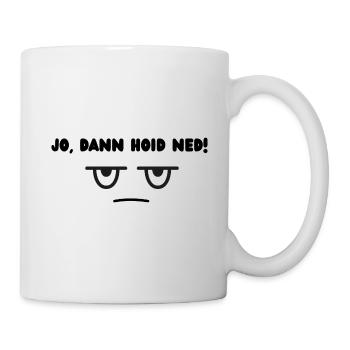 Puis il a lancé Ned - Mug blanc - blanc - Droite