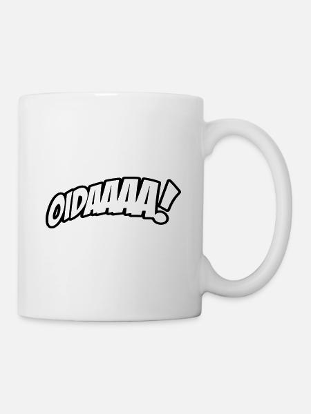 OIDAAAA! Lustiger Spruch im Dialekt - Tasse - Weiß