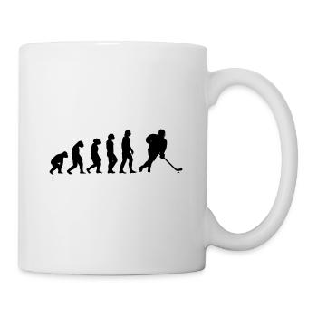 Eishockey Evolution II - Tasse - Weiß - Rechts
