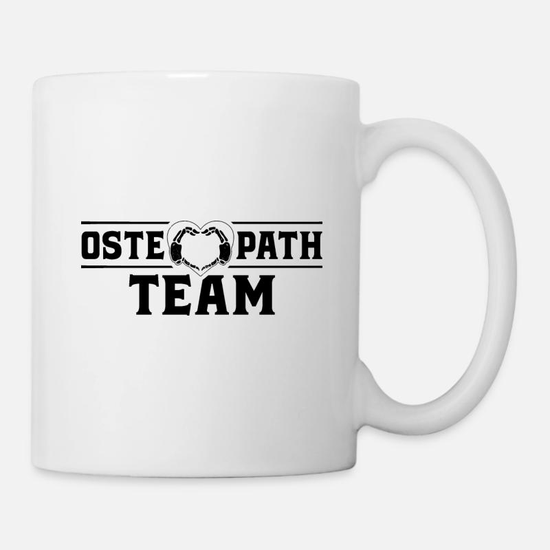 Osteopath Team Osteopathen Beruf Osteopathie - Tasse - Weiß