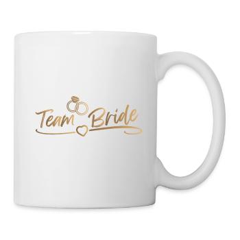 Team Bride - Junggesellenabschied - Tasse - Weiß - Rechts