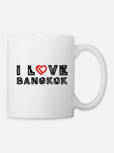 J’aime Bangkok - Mug blanc - blanc