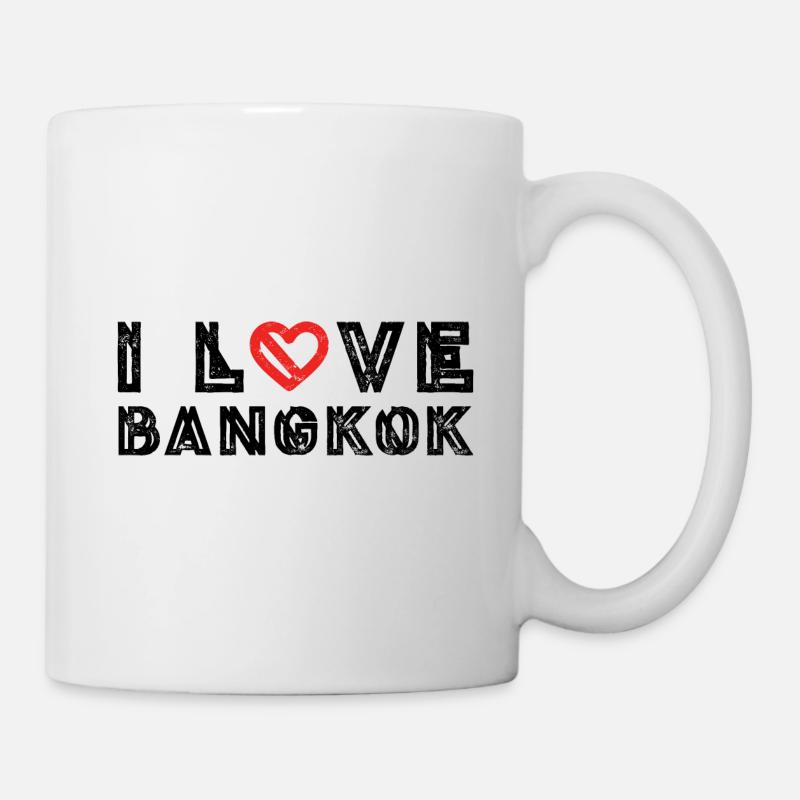 J’aime Bangkok - Mug blanc - blanc