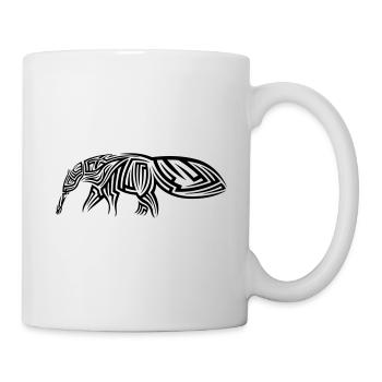 Anteater Tribal Tattoo - Mug - white - Right