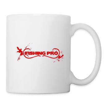 Fishing Pro - Tasse - Weiß - Rechts