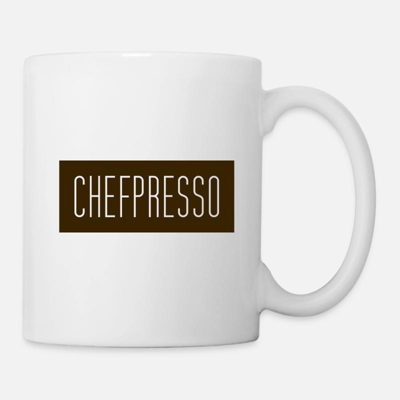 Chefpresso - Mug blanc - blanc