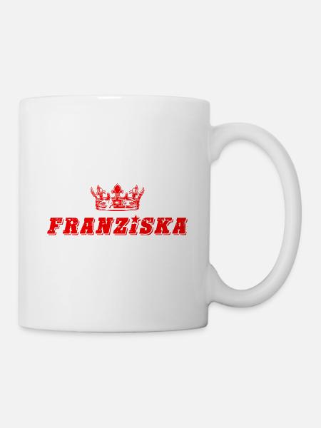 Franziska - Tasse - Weiß