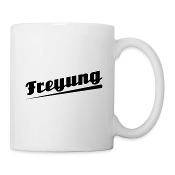 Freyung - Textdesign mit Stadtnamen - Tasse - Weiß - Rechts