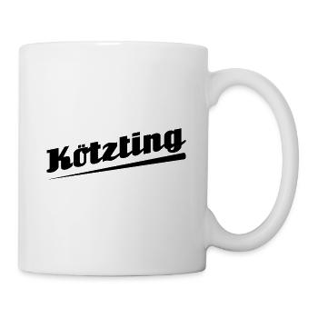 Kötzting - Textdesign mit Stadtnamen - Tasse - Weiß - Rechts