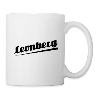 Leonberg - Textdesign mit Stadtnamen - Tasse - Weiß - Rechts