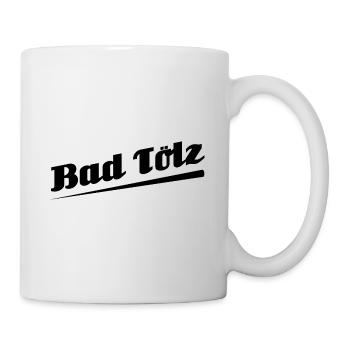 Bad Tölz - Textdesign mit Stadtnamen - Tasse - Weiß - Rechts