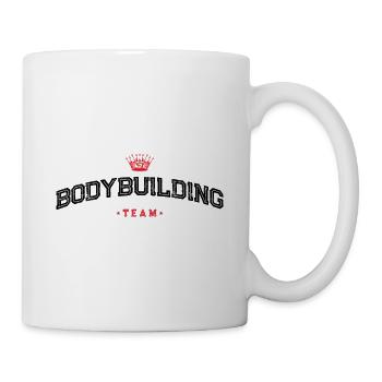 Équipe de musculation - Mug blanc - blanc - Droite