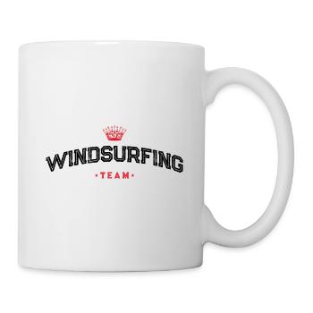 Équipe de planche à voile - Mug blanc - blanc - Droite