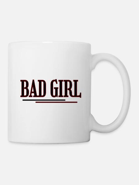 Bad Girl - Mug - white